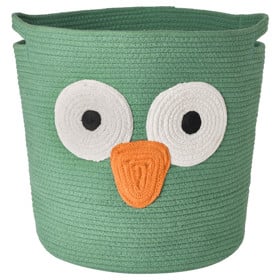 IKEA UPPSTA toy basket spiral 35 cm